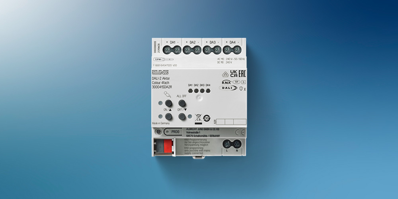 KNX DALI 2 Gateway Colour bei Elektro- & Informationstechnik Kaudel GmbH in Moosbach